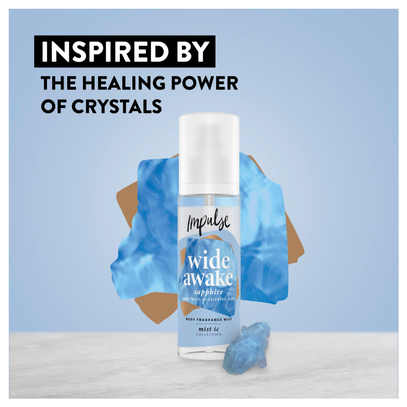  Impulse Wide Awake Body Mist 6 x 150ml